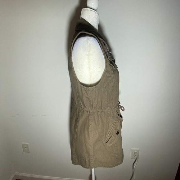 Sebby Women's Sleeveless Utility Vest with Drawstring Size S/P - Picture 5 of 6